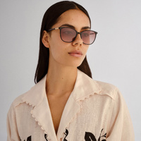 Oroton Coral OLS2556543 Black w Signature Tortoise / Warm Smoke Gradient Lenses