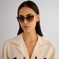 Oroton Arlet OLS2556545 Khaki Tortoise / Khaki Gradient Lenses