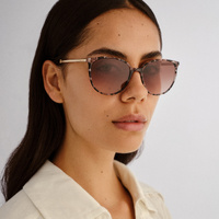 Oroton Arlet OLS2556547 Smoked Rose Tortoise / Brown Gradient Lenses