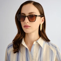 Oroton Odessa OPS2650800 Biscuit Tortoise w Black / Brown Gradient Lenses