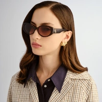 Oroton Valencia ORO2650804 Chocolate Haze / Brown Gradient Lenses