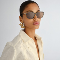 Oroton Sabelle OLS2650838 Biscuit Tortoise w Black / Brown Polarised Lenses