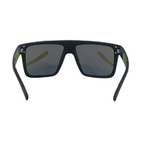 Urban Zoo Never Say Never C18 Matte Black / Smoke w Ice Blue Revo Lenses