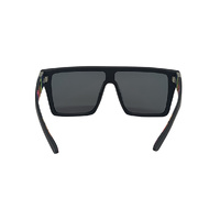 Urban Zoo Sin By The Sea C13 Matte Black / Smoke w Black Red Revo Lenses
