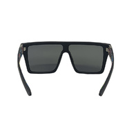 Urban Zoo Sin By The Sea C17 Matte Black / Smoke w Purple Revo Lenses
