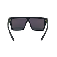 Urban Zoo Sin By The Sea C21 Matte Black / Smoke w Green Revo Lenses