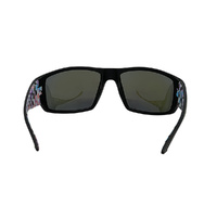 Urban Zoo Tromso C12 Matte Black / Smoke w Blue Revo Lenses