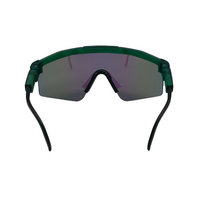 Mangrove Jacks Kids MK073 C11 Matte Black w Matte Crystal Green / Green Revo Polarised Lenses