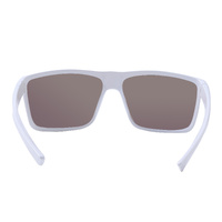 Mangrove Jacks Moonraker C9 Shiny White / Ice Blue Revo Mirror Polarised Lenses