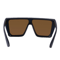 Mangrove Jacks Heatwave C3 Matte Black / Red Revo Polarised Lenses