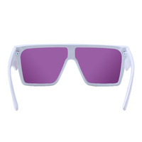 Mangrove Jacks Landslide C11 Shiny White / Green Revo Polarised Lenses