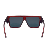 Mangrove Jacks Kids MJK074 C3 Matte & Crystal Red / Red Mirror Polarised Lenses