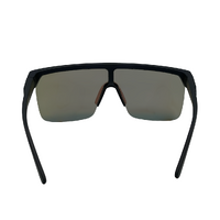 Mangrove Jacks Nefarious C8 Matte Black / Ice Blue Revo Polarised Lenses