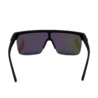 Mangrove Jacks Nefarious C11 Matte Black / Green Revo Polarised Lenses