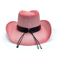 Rocko's Straw Hat Platinum Range Rebel Pink