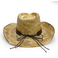 Rocko's Straw Hat Platinum Range Rebel Faded Beige