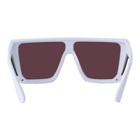 Urban Zoo Heatwave C18 Shiny White / Ice Blue Revo Lenses