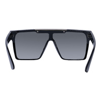 Urban Zoo Revolution C15 Shiny Black w Shiny Silver / Silver Mirror Lenses