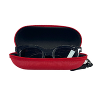 BrightEyes Hard Case w Zipper Red