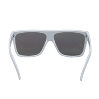 Mangrove Jacks Showtime C9 White w Temple Print / Ice Pink Revo Polarised Lenses