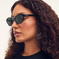 Quay Talk Nice NO-NS-2743 Black / Smoke Lenses