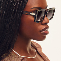 Quay Talk Show NO-NS-2764 Neutral Tortoise / Smoke Taupe Lenses