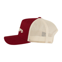 Ringers Western Hackett Trucker Cap Burgundy OSFM