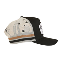 Ringers Western Country Club Deep Fit Trucker Cap Black OSFM