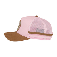 Ringers Western McCoy Kids Trucker Cap Pink/Clay
