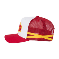 Ringers Western Cunningham Trucker Cap Red/Yellow OSFM