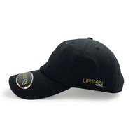 Urban Zoo Yonkers 106 Dad Cap w/ Cloth Strap Black OSFA