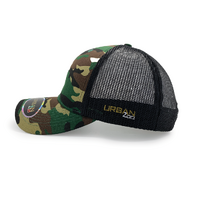 Urban Zoo Tribeca 105 6 Panel Trucker Snapback Camo OSFA