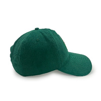Gilroy Co. Victoria Bitter Corduroy Slouch Ball Park Dad Hat Dark Green OSFM