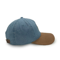 Gilroy Co. Victoria Bitter Denim & Suede Retro Dad Hat Multi OSFM