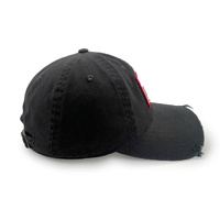 American Needle Mack Distressed Patch Ball Park Dad Hat Dark Navy OSFM