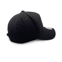 Mitchell & Ness Las Vegas Raiders Flexfit 110 Pinch Black/White Core Black OSFM