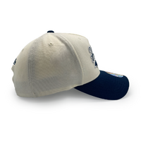 Mitchell & Ness Georgetown University Flexfit 110 Tailsweep White Cream/Navy OSFM