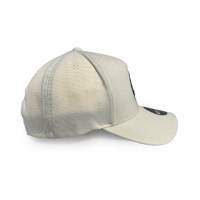 Mitchell & Ness Boston Celtics Flexfit 110 Core White Cream/Teal OSFM