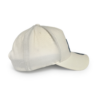 Mitchell & Ness Seattle Supersonics Flexfit 110 Core White Cream/Teal OSFM