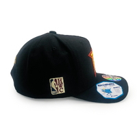 Mitchell & Ness Golden State Warriors Flexfit 110 Double Up Black OSFM