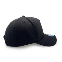 Mitchell & Ness Los Angeles Lakers Flexfit 110 Evergreen Core Black/Black OSFM