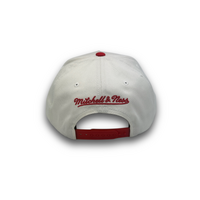 Mitchell & Ness Chicago Bulls Pro Pinch White & Team Colour White Cream/Red OSFM