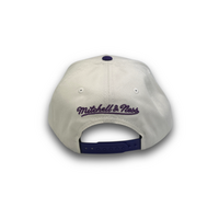 Mitchell & Ness Los Angeles Lakers Pro Pinch Core Two Tone White Cream/Purple OSFM