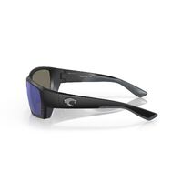 Costa Del Mar Tuna Alley 6S9009 900927-62 Matte Black / Blue Mirror Polarised Lenses