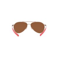 Costa Del Mar Piper 6S6003 600314-58 Satin Rose Gold / Copper Silver Mirror Polarised Lenses