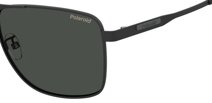 Polaroid PLD 2136/G/S/XN 003 M9 59 Matte Black / Grey Polarised Lenses