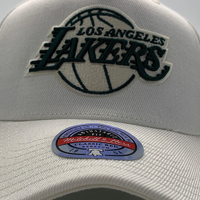 Mitchell & Ness Classic Red Los Angeles Lakers State Of Mind NBA Vintage White OSFM MNLL22011