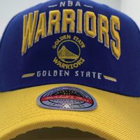Mitchell & Ness Classic Red Golden State Warriors Headline Arch NBA Blue/Yellow OSFM MNGW22351