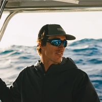 Smith Hookset 003 QG 62 Matte Black / Blue Mirror Chromapop Polarised Lenses