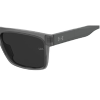 Under Armour UA Acetech 63M M9 58 Crystal Grey / Grey Polarised Lenses
